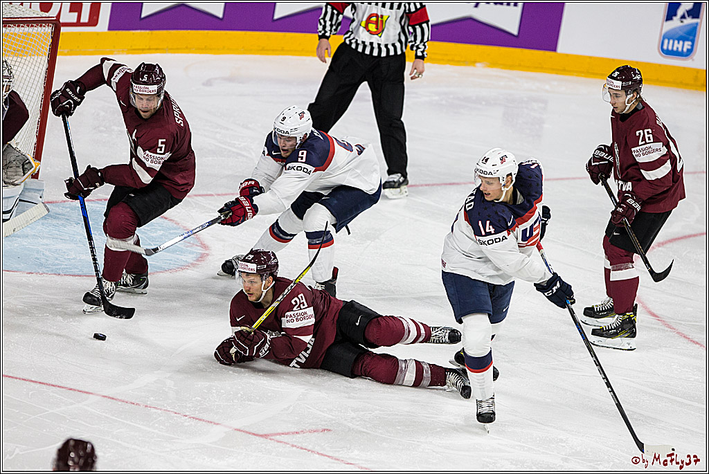 IIHF WM 2017, Lettland - USA, 13.05.2017